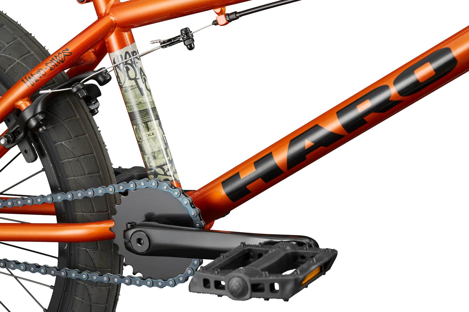 Haro BMX Bikes Gloss Copper Orange / 20.5 Haro Downtown 20.5" TT Bike Gloss Copper Orange