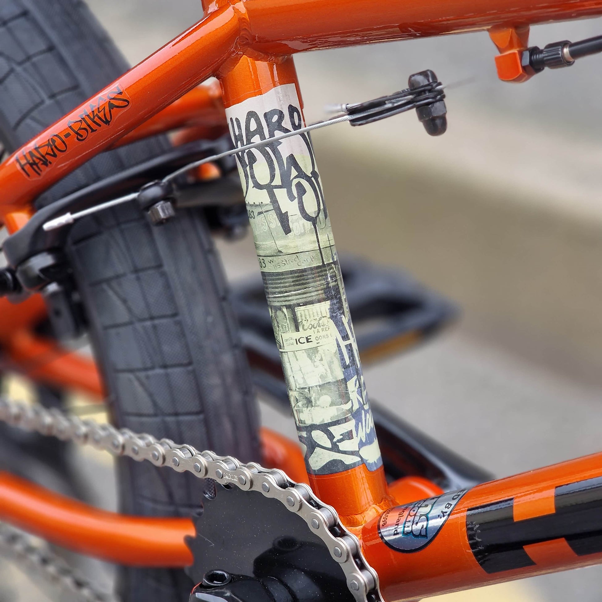Haro BMX Bikes Gloss Copper Orange / 20.5 Haro Downtown 20.5" TT Bike Gloss Copper Orange