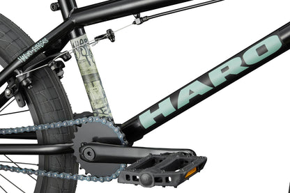 Haro BMX Bikes Semi-Gloss Black / 20.5 Haro Downtown 20.5" TT Bike Gloss Semi-Gloss Black