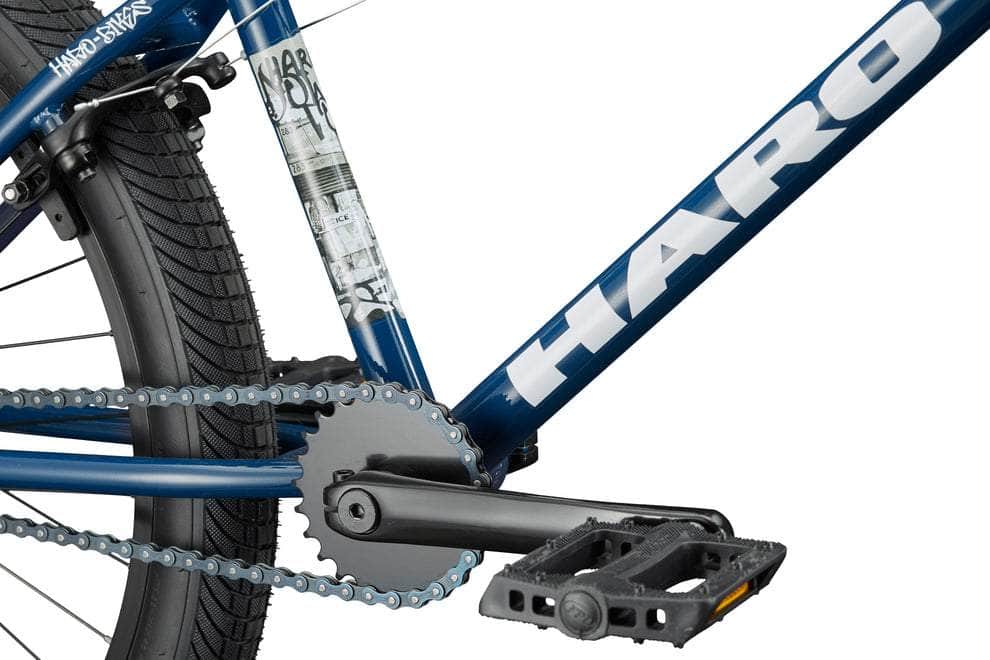 Haro BMX Bikes Gloss Midnight Blue / 21.7 Haro Downtown 24 Inch Bike Gloss Midnight Blue