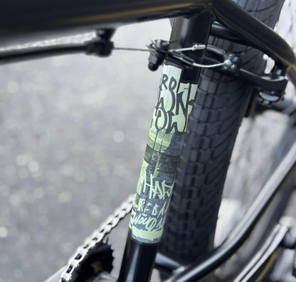 Haro BMX Bikes Semi-Gloss Black / 21.7 Haro Downtown 24 Inch Bike Gloss Semi-Gloss Black