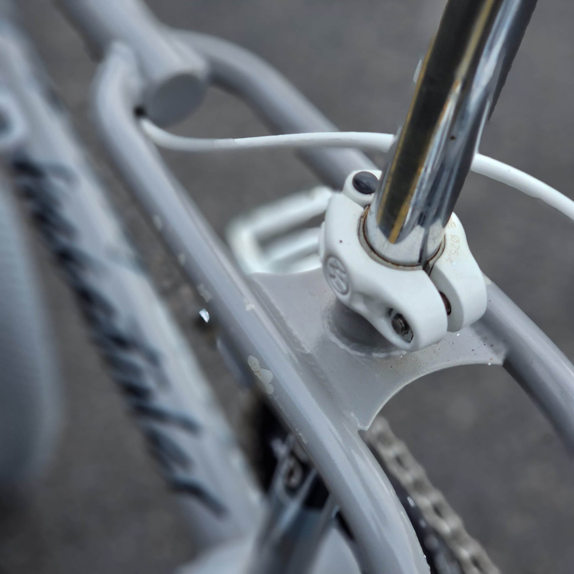 Haro Old School BMX Bikes Grey/White Haro Freestyler FST Sport Bike Grey / White Previously Owned