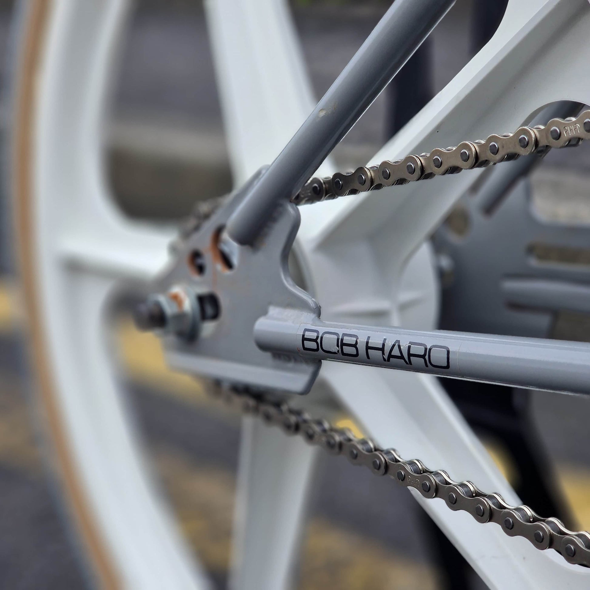 Haro Old School BMX Bikes Grey/White Haro Freestyler FST Sport Bike Grey / White Previously Owned