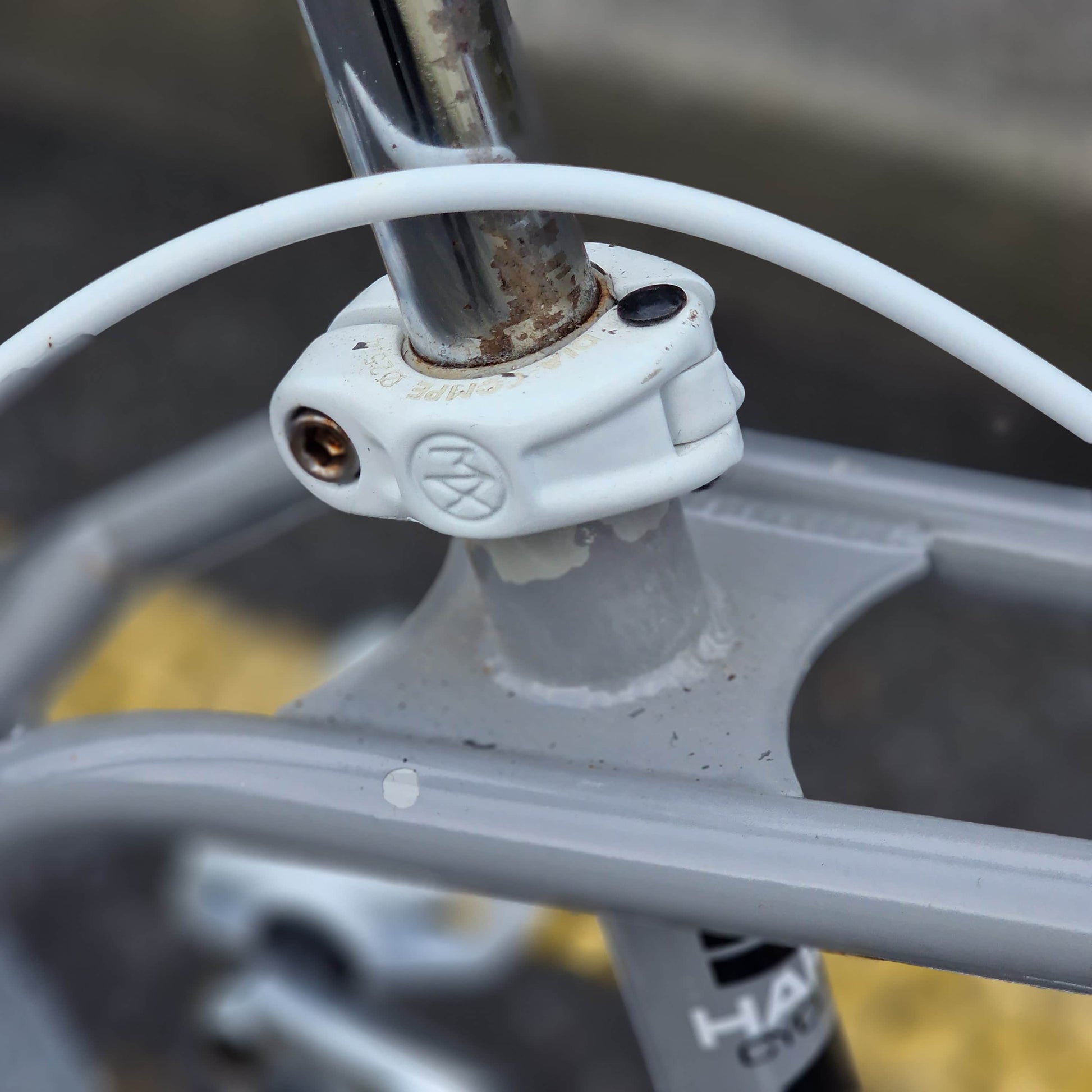 Haro Old School BMX Bikes Grey/White Haro Freestyler FST Sport Bike Grey / White Previously Owned