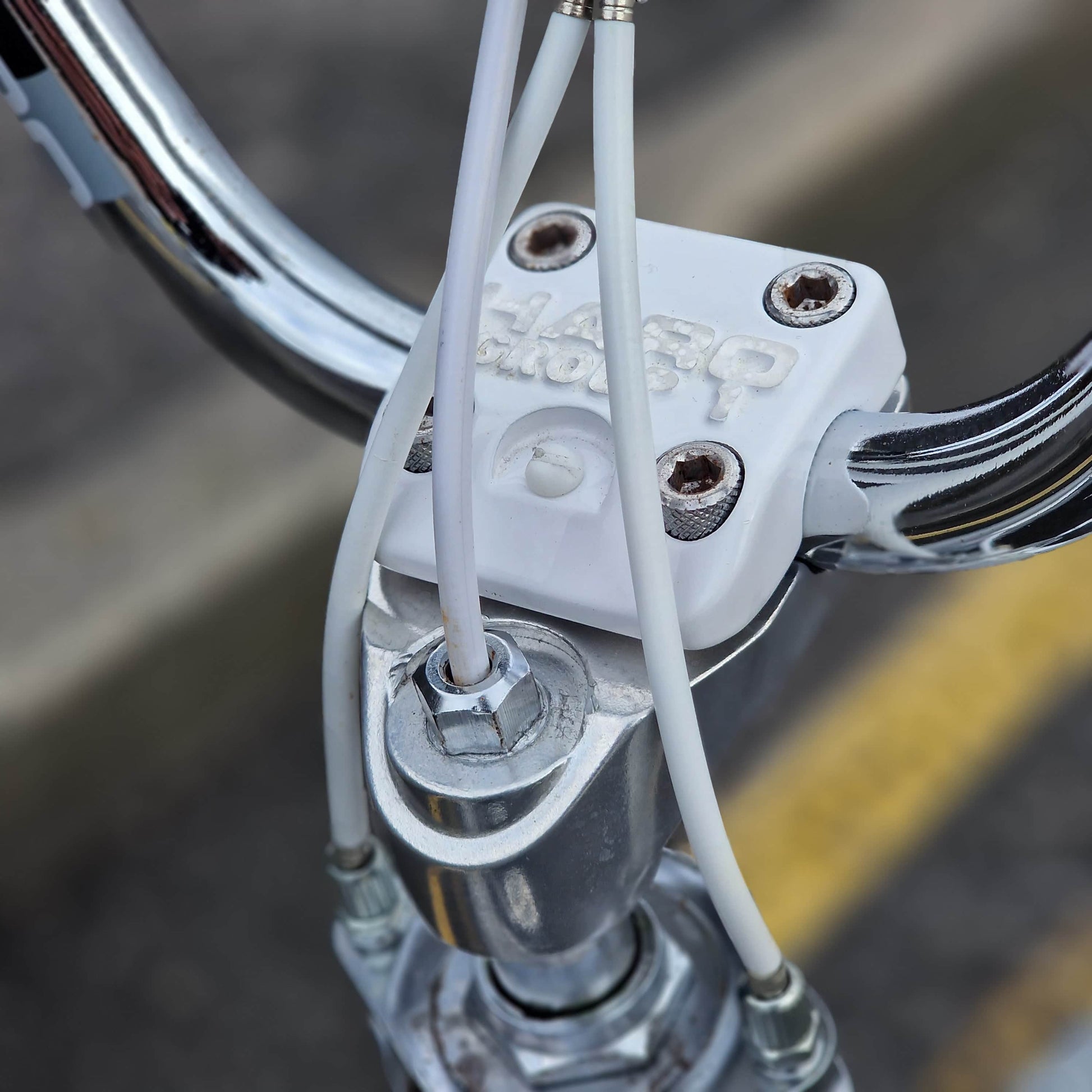 Haro Old School BMX Bikes Grey/White Haro Freestyler FST Sport Bike Grey / White Previously Owned