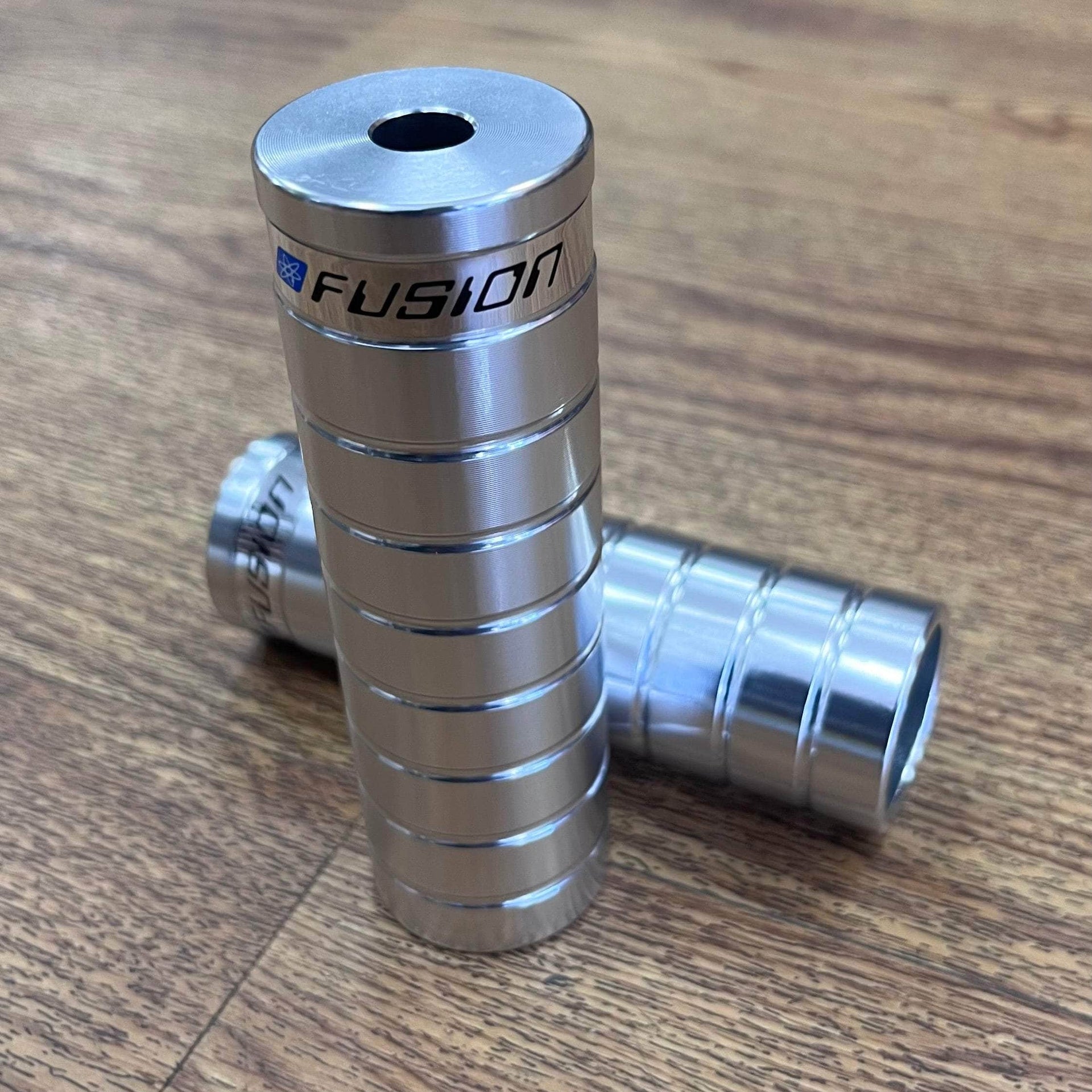 Haro Fusion Alloy BMX Axle Pegs Silver Pair Alans BMX