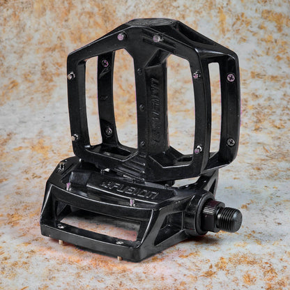 Haro Old School BMX Black / 1/2" Haro Fusion DX Alloy Pedals