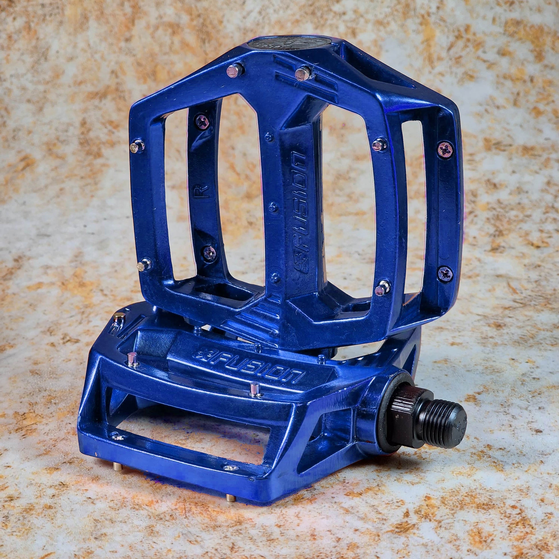 Haro Old School BMX Blue / 1/2" Haro Fusion DX Alloy Pedals
