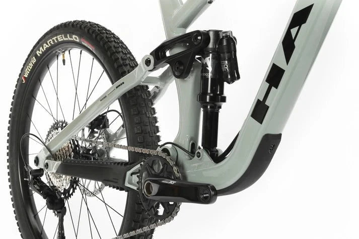 Haro Bikes Haro Greer Alloy 1 Full Suspension Mountain Bike Black / White