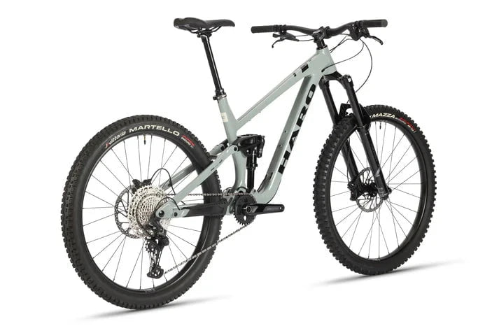 Haro Bikes Haro Greer Alloy 2 Full Suspension Mountain Bike Black / White
