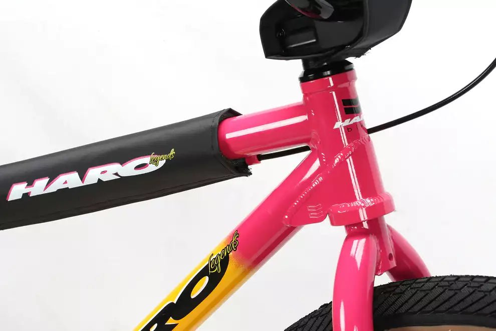 Haro BMX Bikes Pink / Orange / Yellow Haro Group One 24 Inch Bike Pink / Orange / Yellow