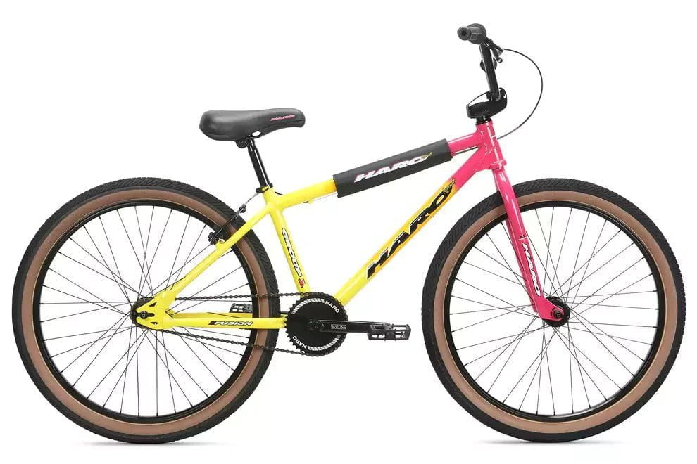 Haro BMX Bikes Pink / Orange / Yellow Haro Group One 26 Inch Bike Pink / Orange / Yellow