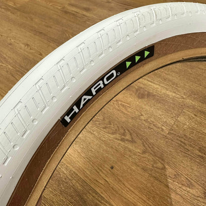 Haro Old School BMX White / 20 x 2.00 Haro HPF Skinwall Tyre