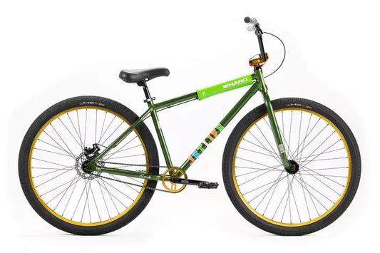 Haro BMX Bikes Metallic Green Haro Jetlife x Ceek 29 Inch Bike Metallic Green