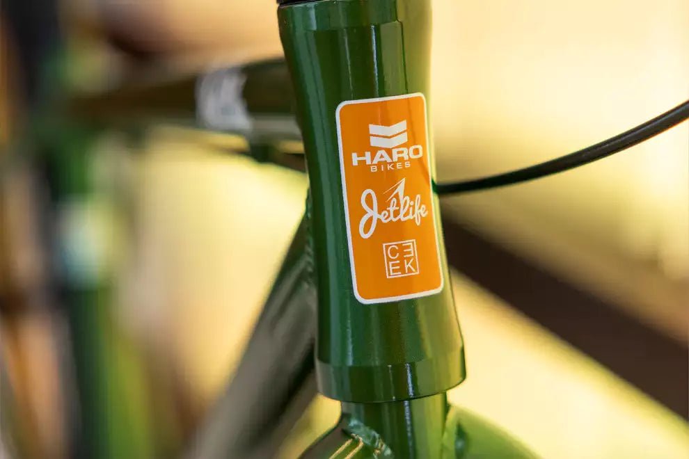 Haro BMX Bikes Metallic Green Haro Jetlife x Ceek 29 Inch Bike Metallic Green