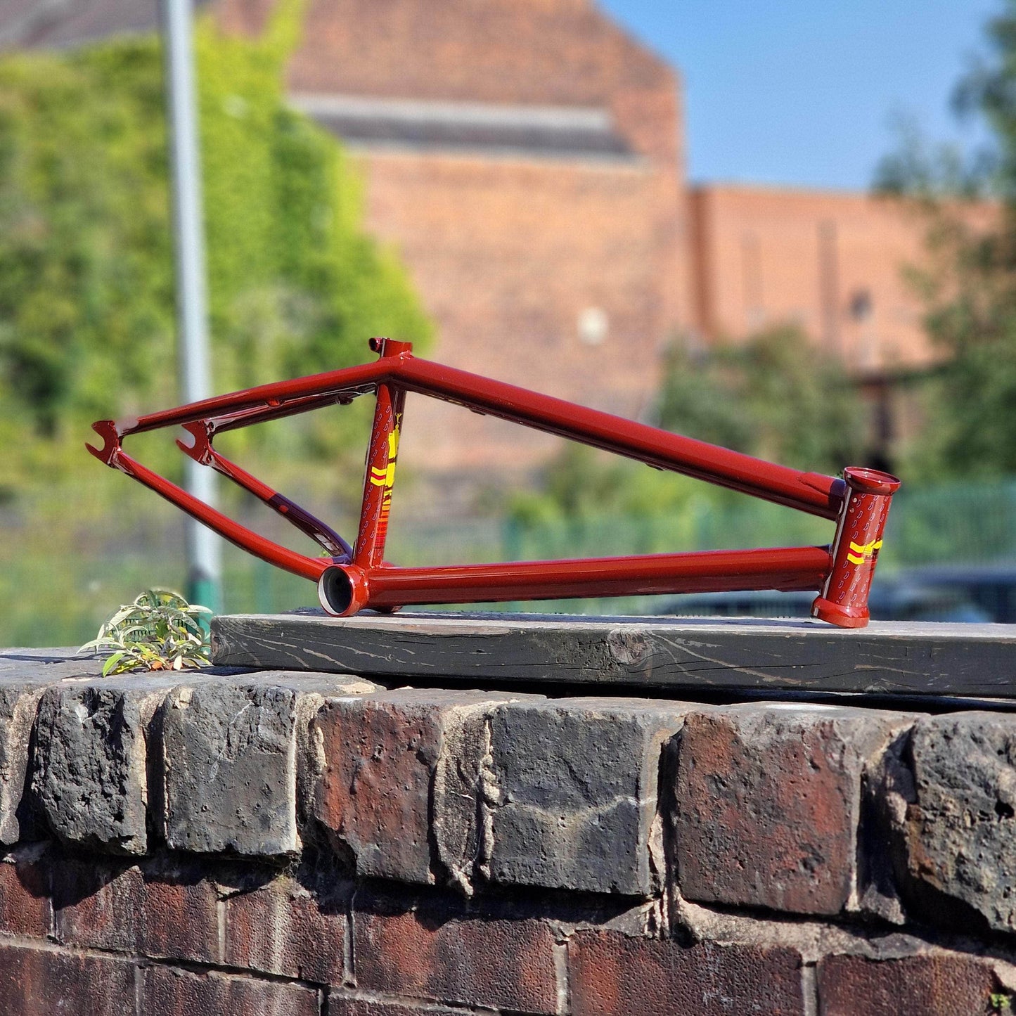 Haro BMX Flatland Haro La Bastille V2 Frame Merlot