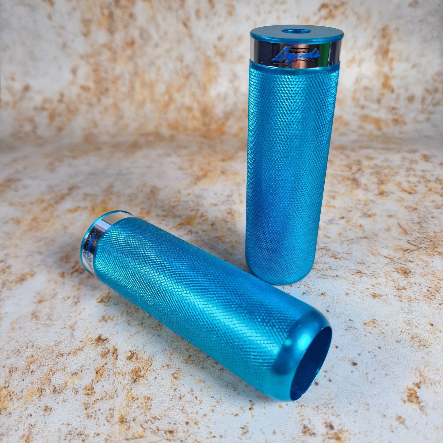 Haro BMX Parts Blue Haro Legends Alloy Pegs Pair