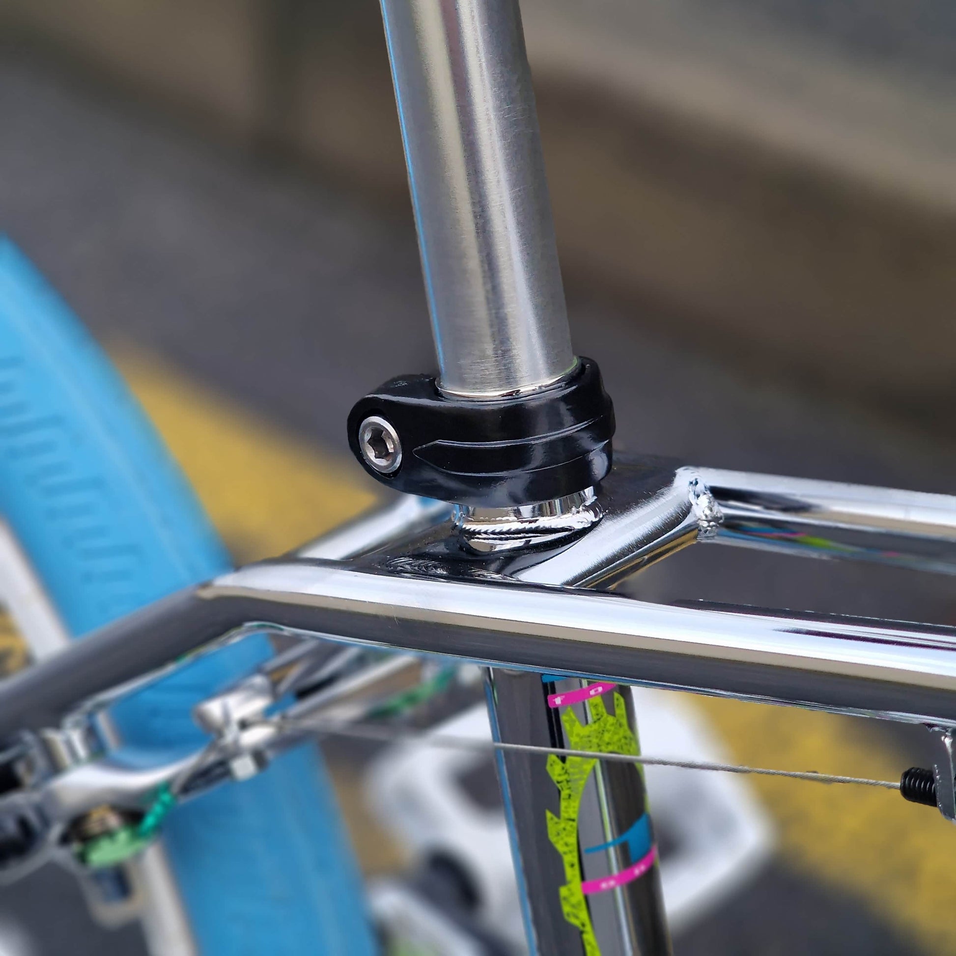 Haro Old School BMX Bikes Haro Lineage Ground Master Custom Bike Chrome