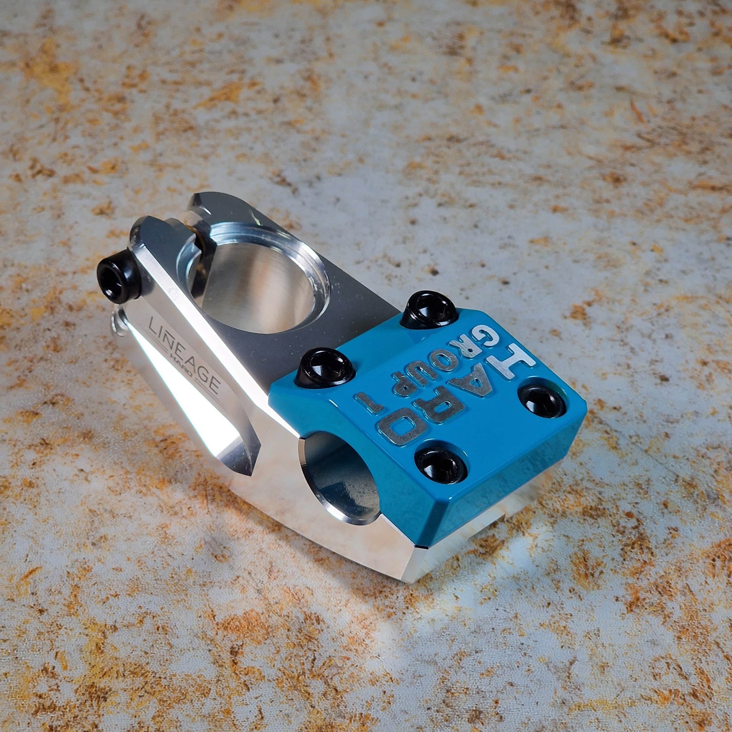 Haro BMX Parts Silver/Blue / 52mm / 22.2mm Standard Haro Lineage Group 1 Top Load Stem