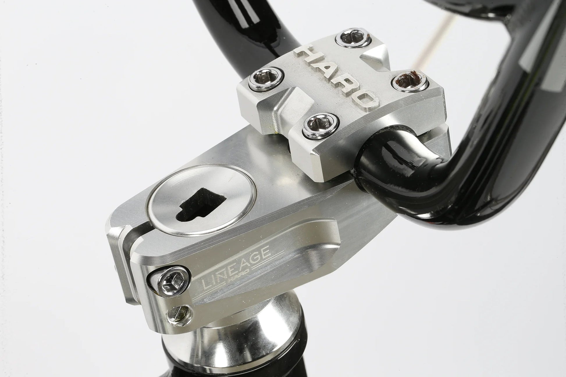 Haro BMX Bikes Black / Silver Haro Master DMC 24 Inch Bike Black / Silver