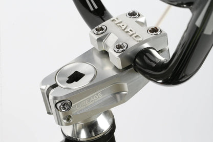 Haro BMX Bikes Black / Silver Haro Master DMC 24 Inch Bike Black / Silver