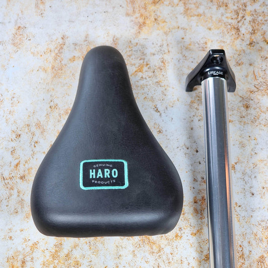 Alans BMX Silver / Black Haro Midway Tripod Seat & Post Deal