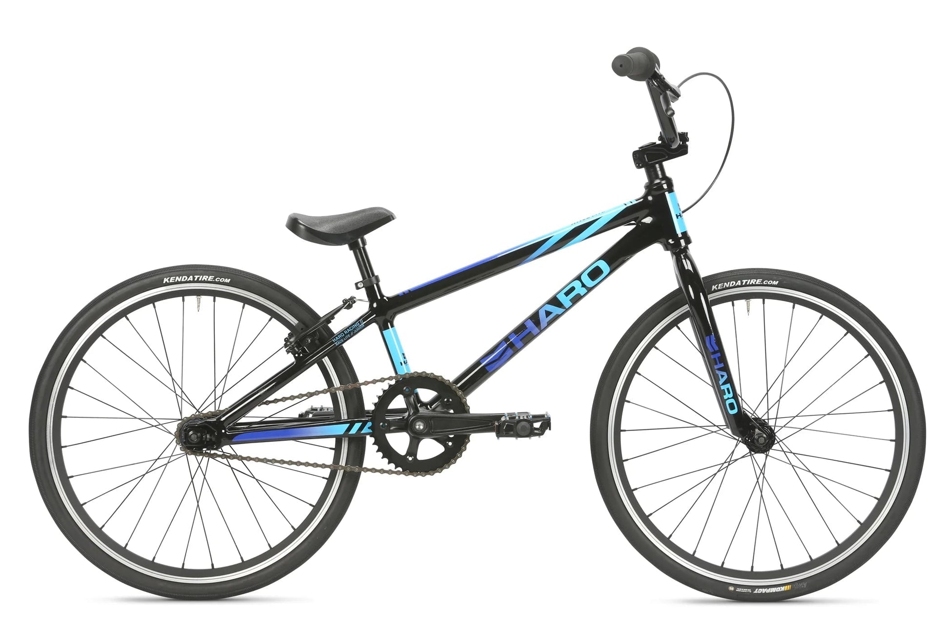 Haro Race Lite Junior BMX Race Bike Black Blue Alans BMX