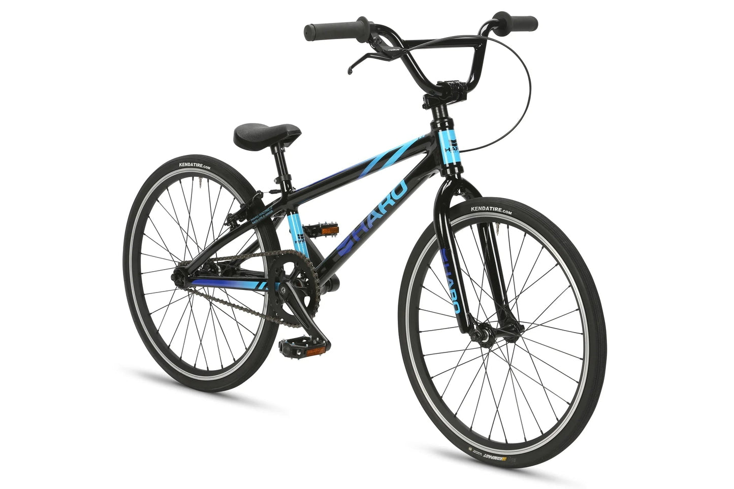 Haro Race Lite Junior BMX Race Bike Black Blue Alans BMX