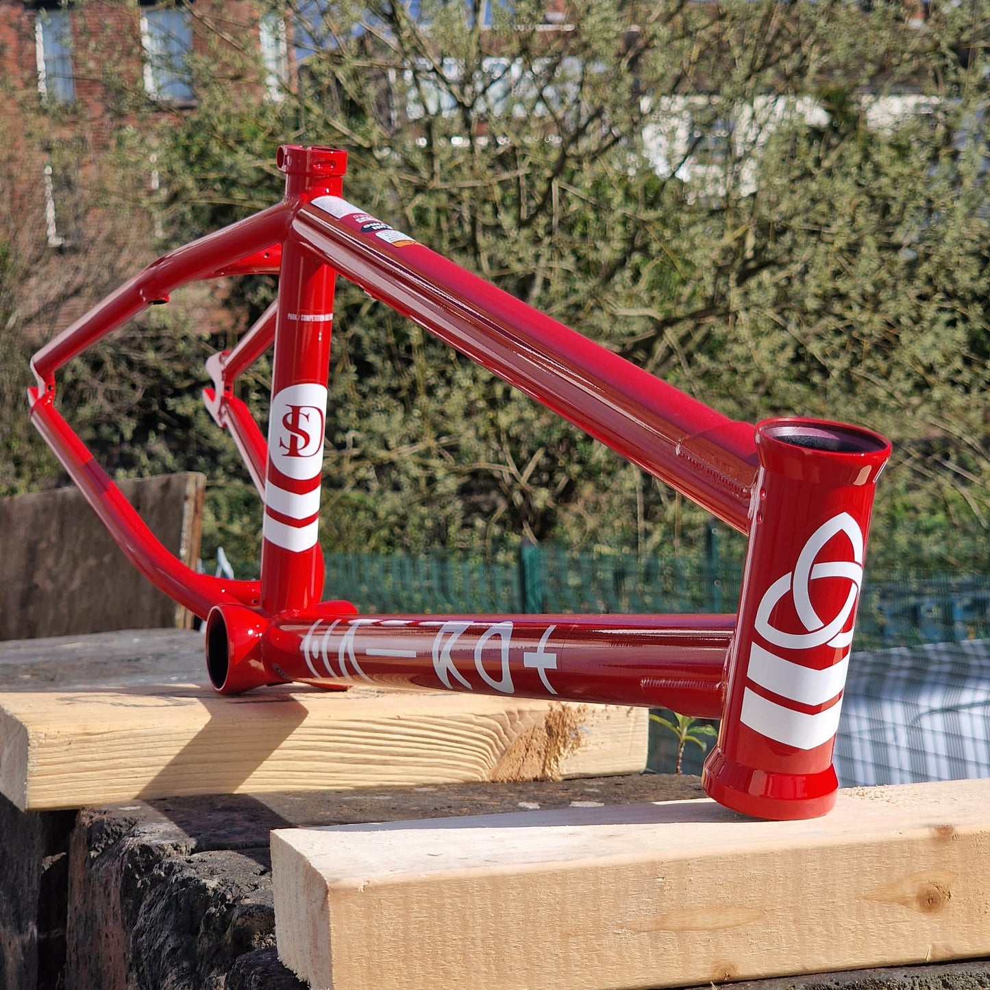 Haro BMX Parts Haro SD V3 Frame Maroon