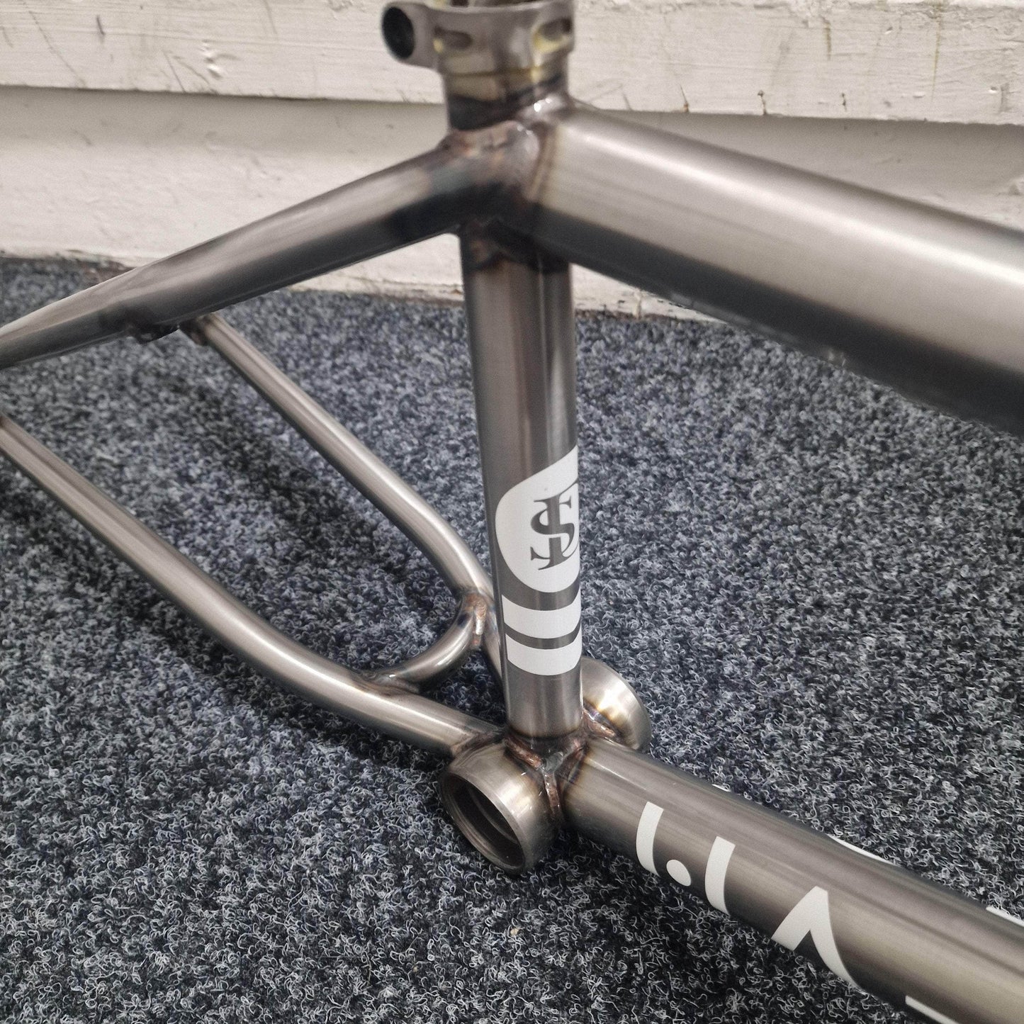 Haro BMX Parts Haro SD V3 Frame Tumbled Raw