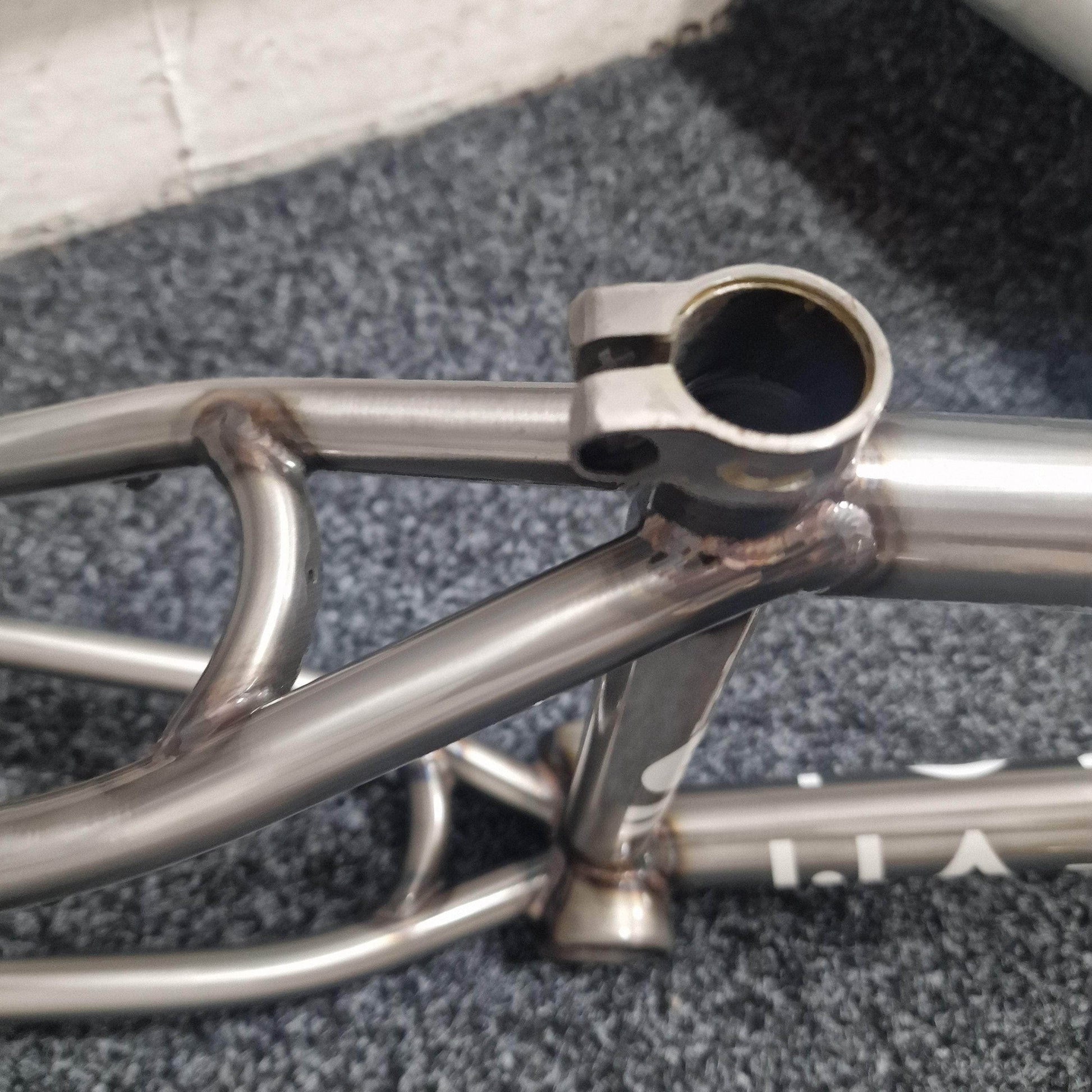 Haro BMX Parts Haro SD V3 Frame Tumbled Raw