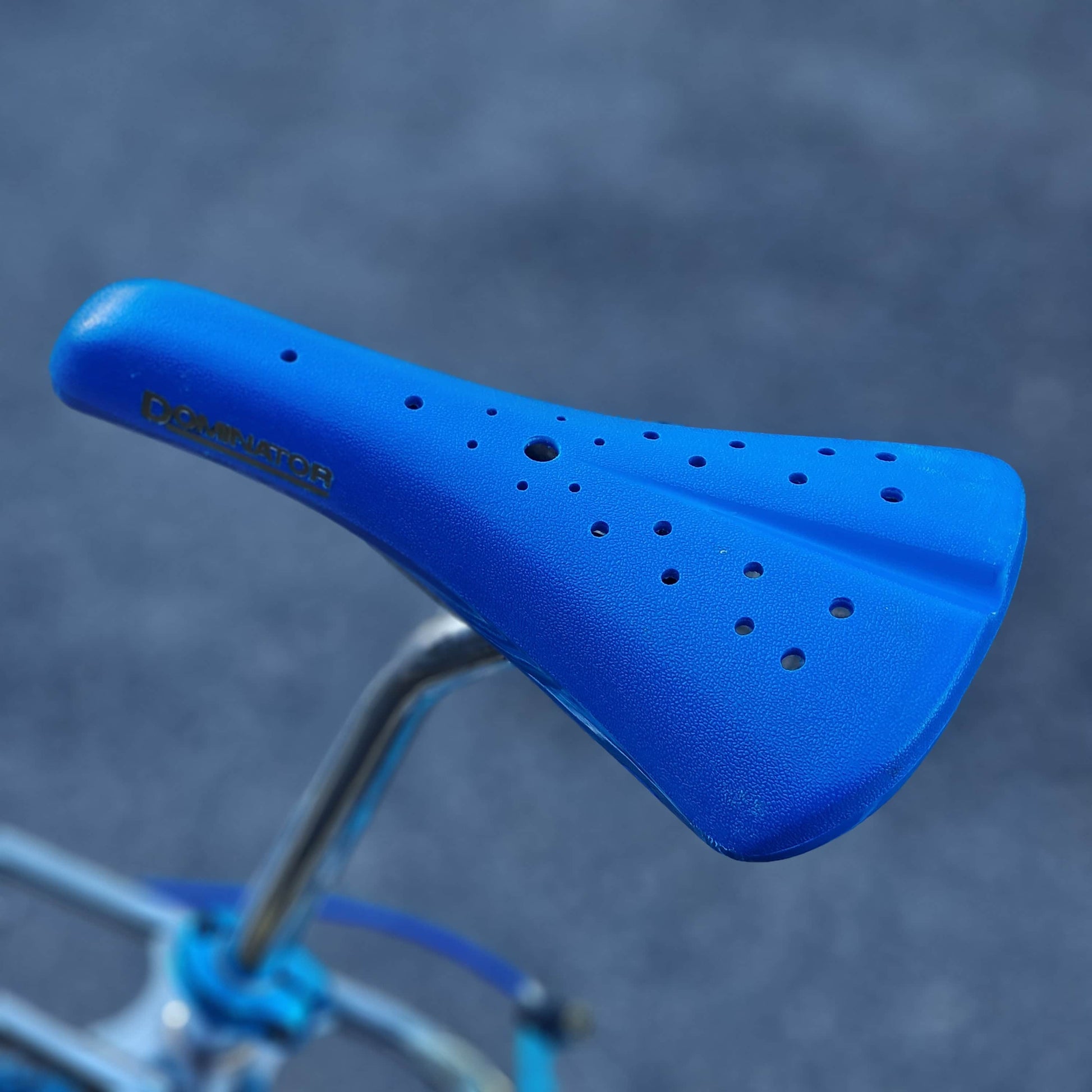 Haro Old School BMX Bikes Haro Sport Mike Dominguez 1984 Custom Bike Chrome / Blue Previously Owned