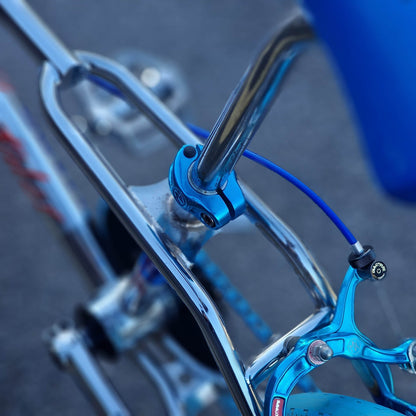 Haro Old School BMX Bikes Haro Sport Mike Dominguez 1984 Custom Bike Chrome / Blue Previously Owned