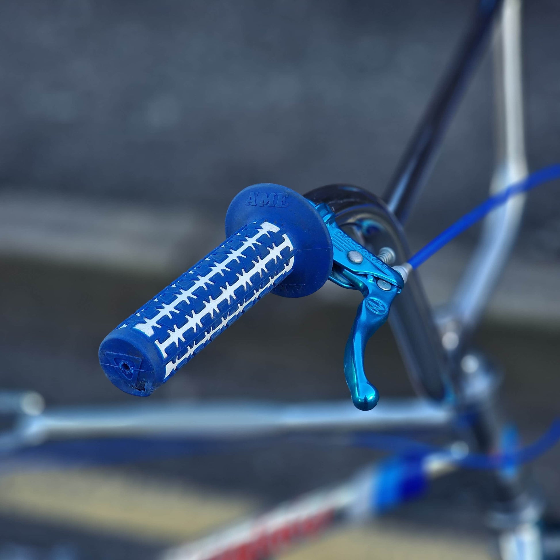 Haro Old School BMX Bikes Haro Sport Mike Dominguez 1984 Custom Bike Chrome / Blue Previously Owned