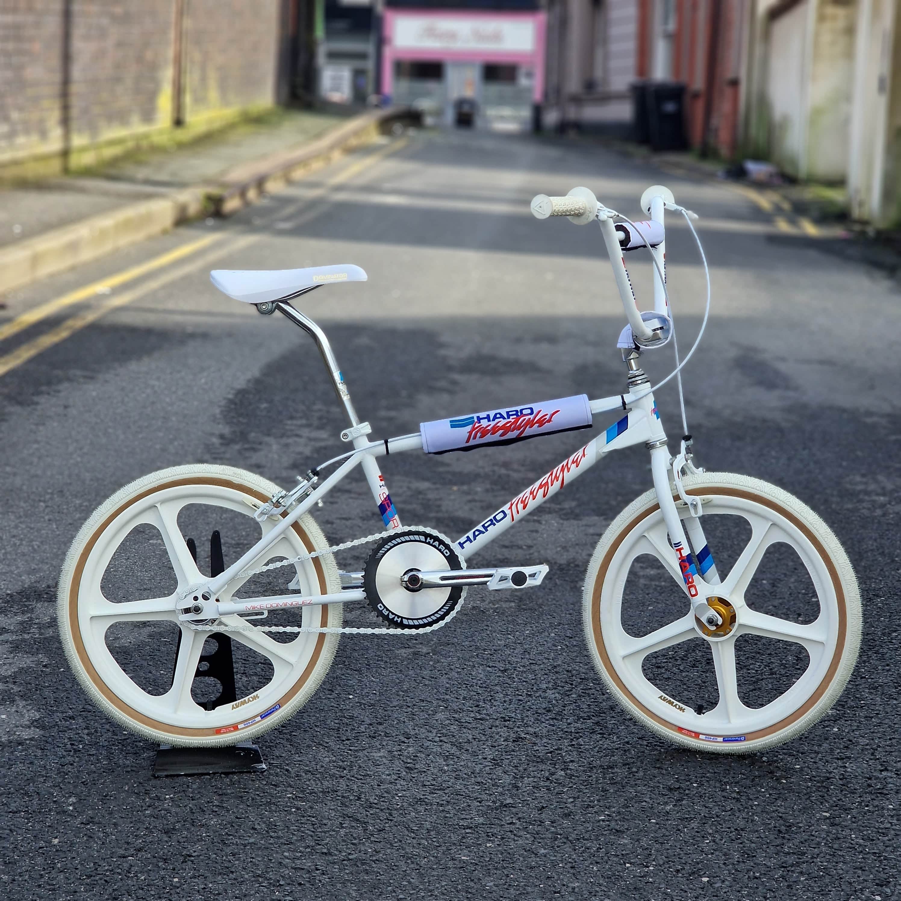 Haro Sport Mike Dominguez 1984 Prototype Custom Bike White | Alans BMX