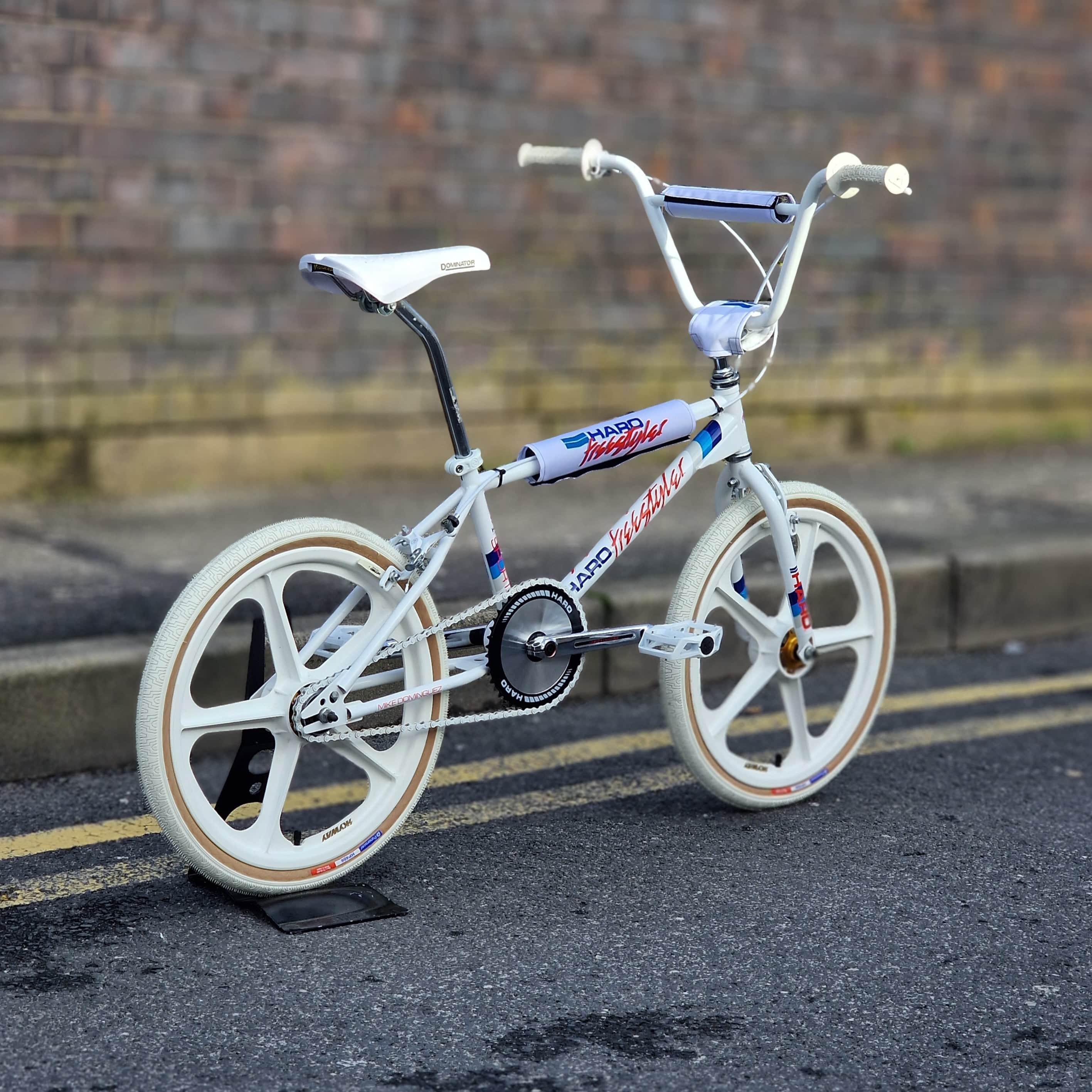 Haro Sport Mike Dominguez 1984 Prototype Custom Bike White | Alans BMX