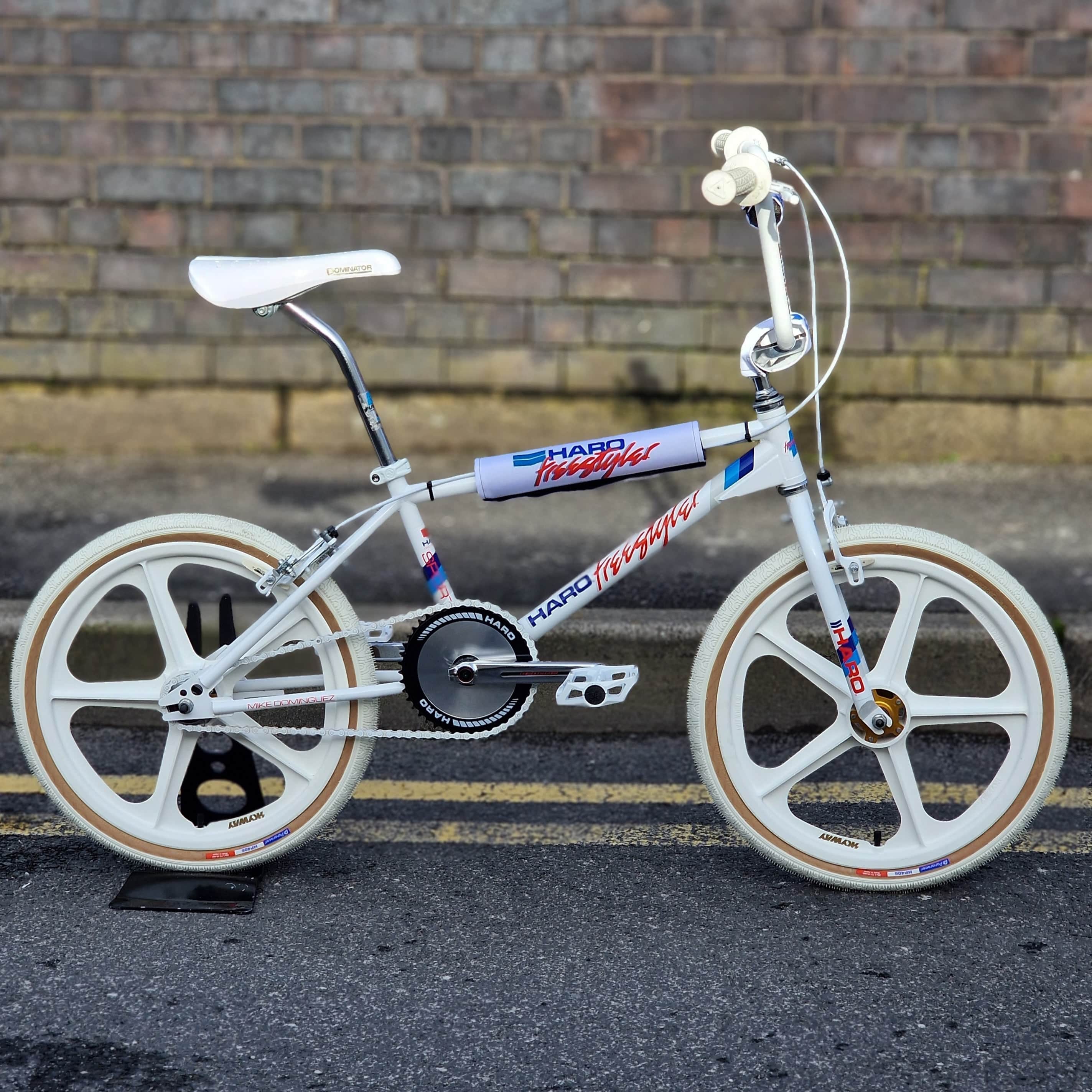 Haro Sport Mike Dominguez 1984 Prototype Custom Bike White | Alans BMX
