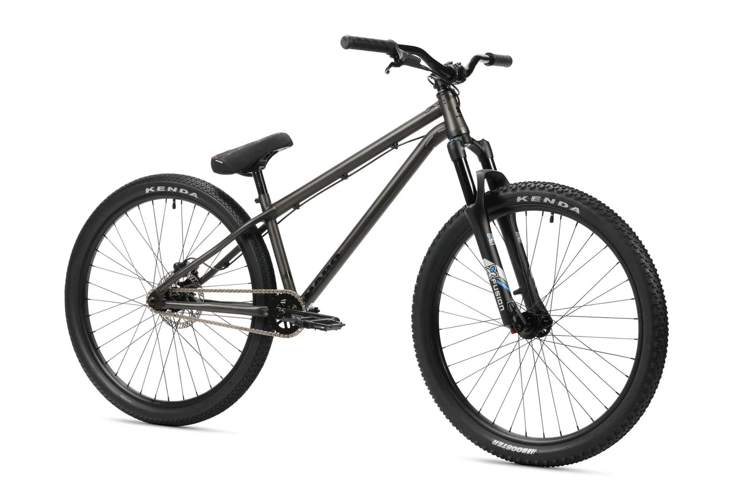 Haro Bikes Matte Black Haro Steel Reserve 2.0 26" Hardtail Dirt Jump Bike Matte Black