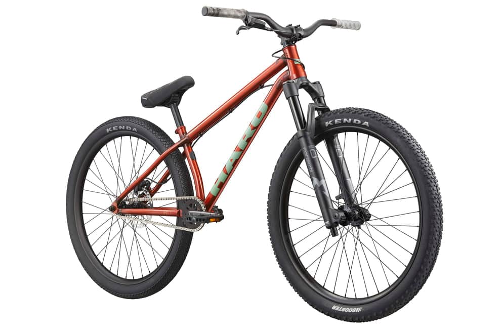 Haro Bikes Trans Orange Haro Steel Reserve TS 26" Hardtail Dirt Jump Bike Transparent Orange