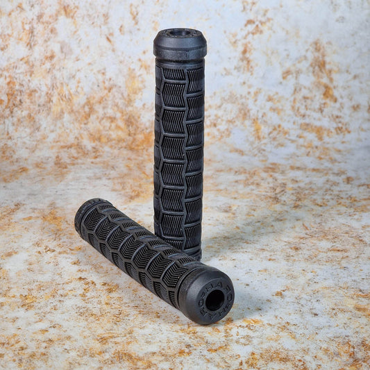 Haro BMX Parts Black Haro Team Grips Flangeless Black