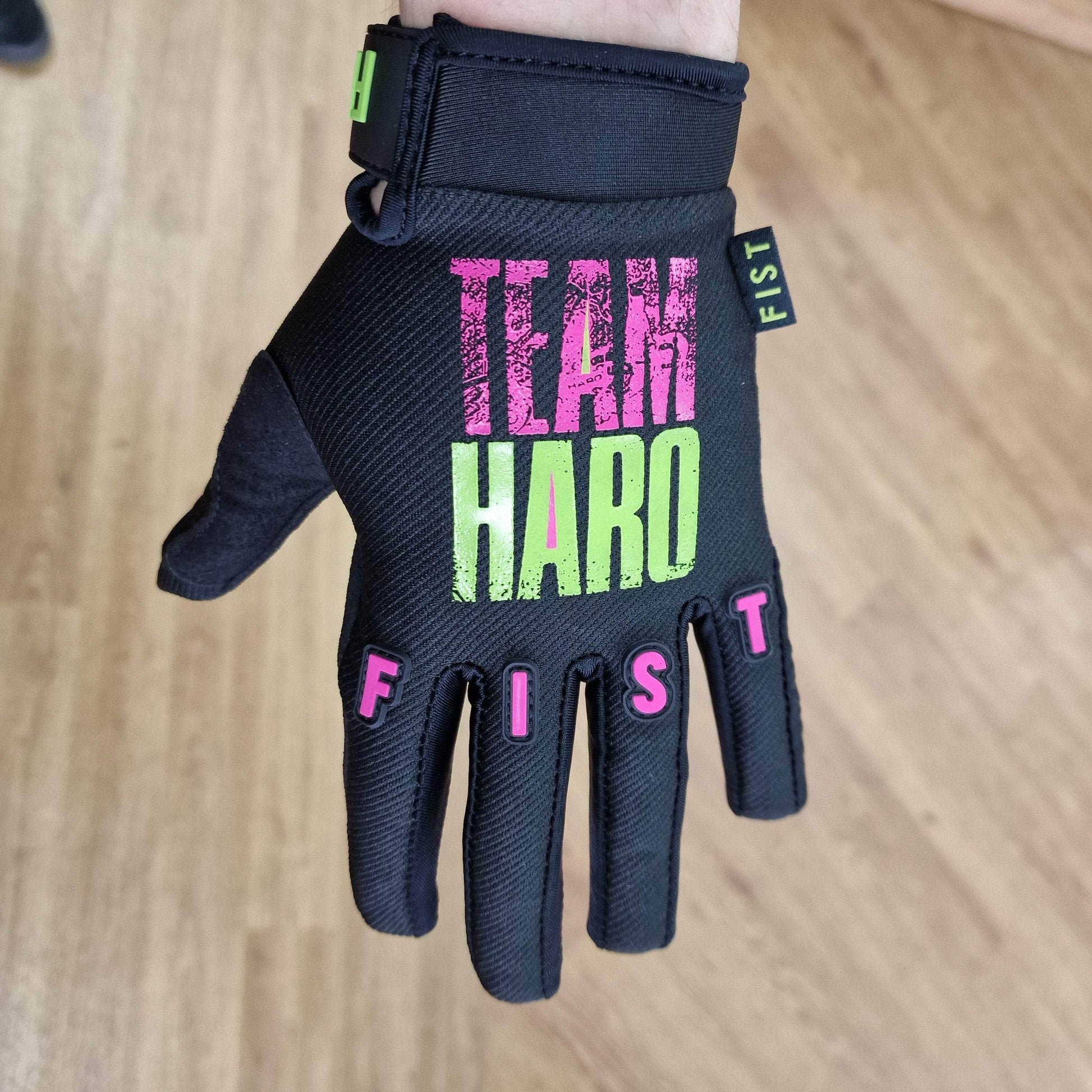 handschuhe bmx Haro x Fist Handwear Team Haro Gloves Black