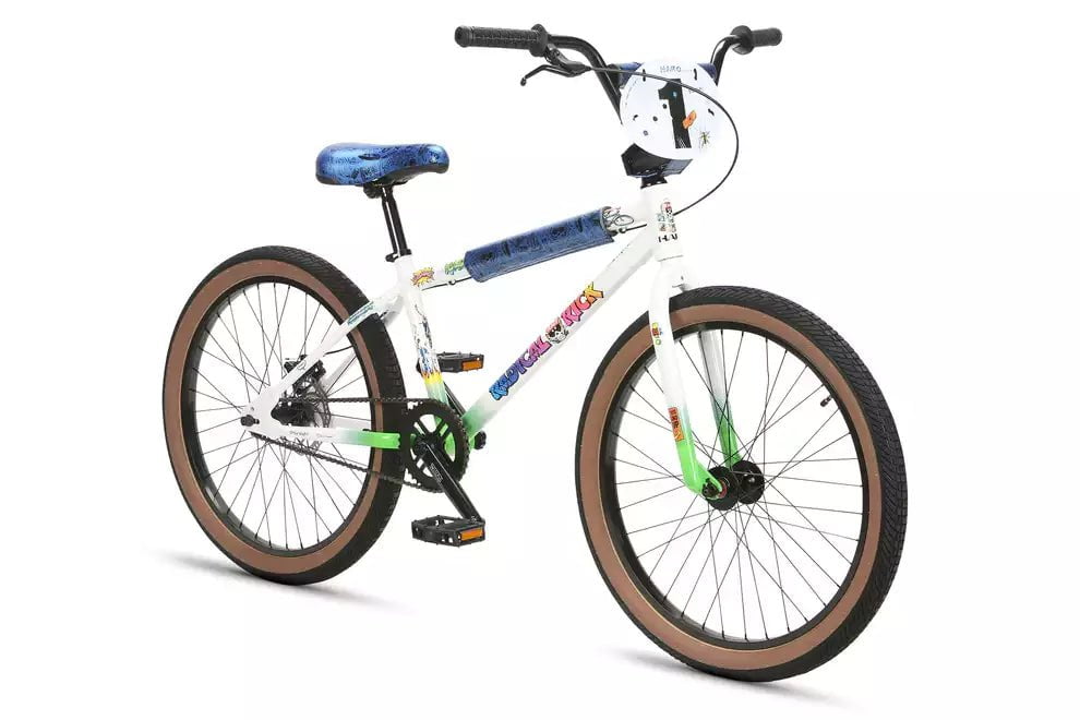 Haro BMX Bikes White Haro x Radical Rick 24 Inch Bike White