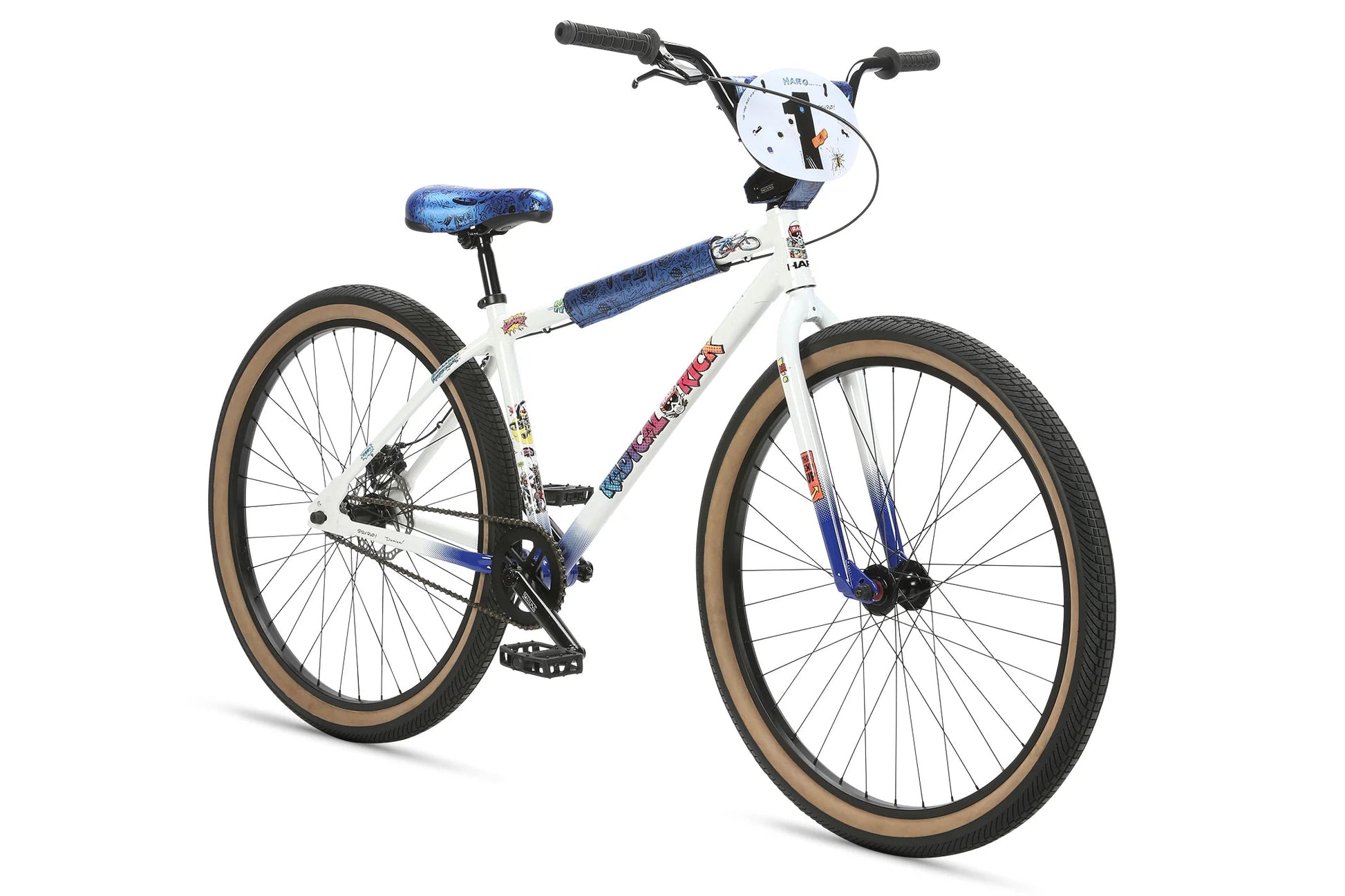 Haro BMX Bikes White Haro x Radical Rick 29 Inch Bike White