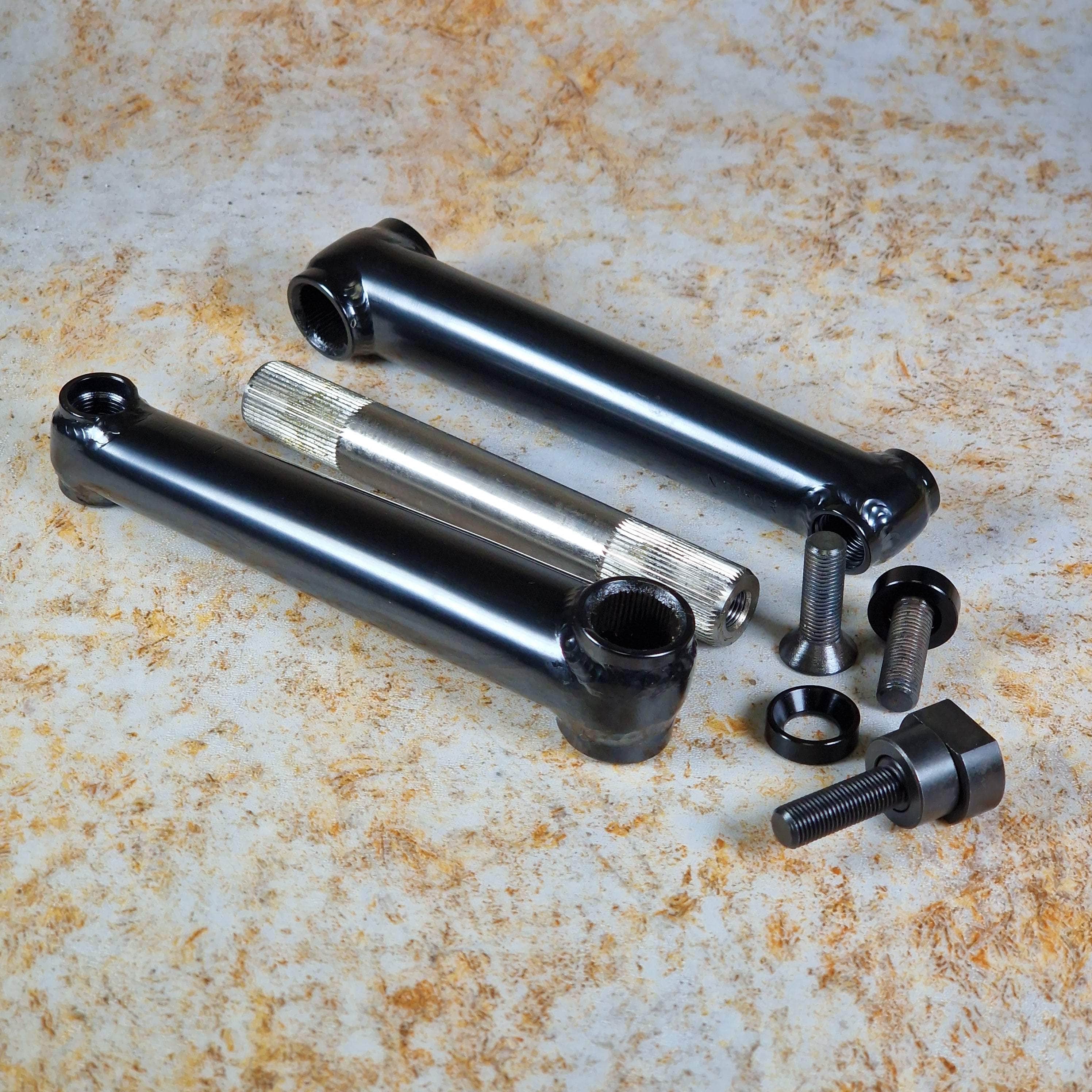 Heresy Execution Titanium Spindle Spline Drive BMX Cranks | Alans BMX