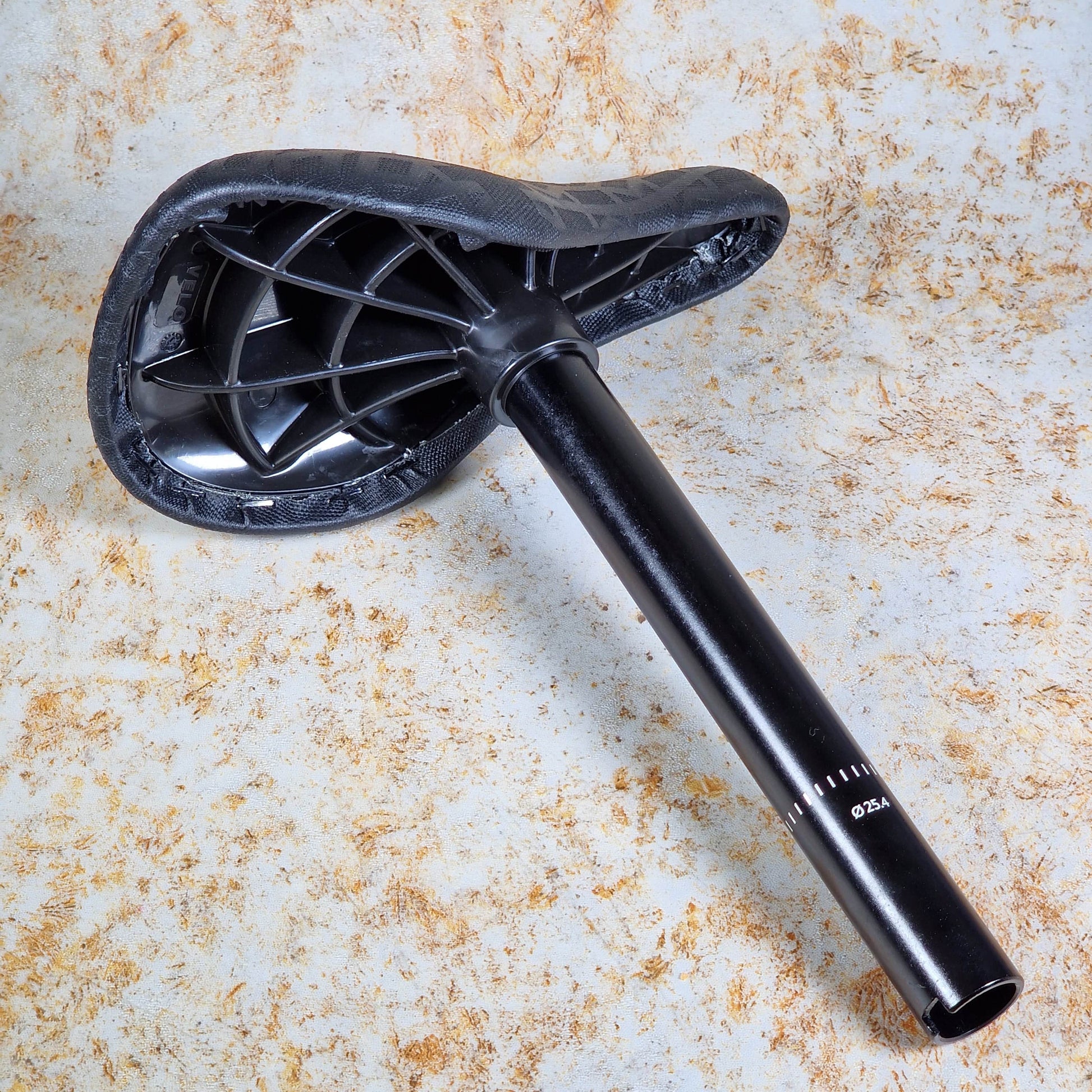 Heresy BMX Flatland Black Heresy Reign II Seat and Post Combo