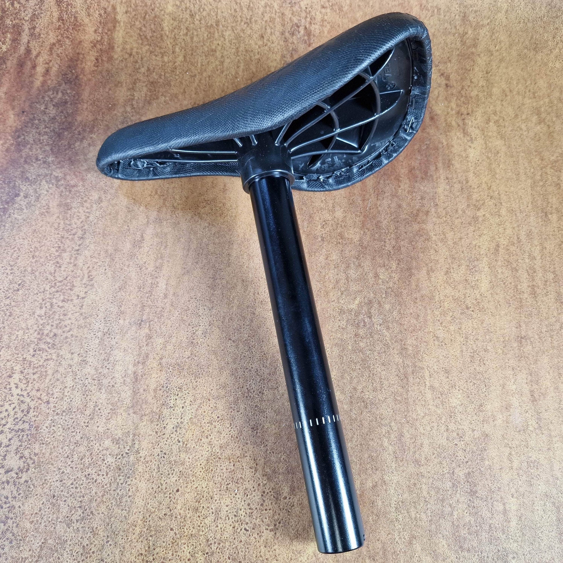 Heresy BMX Parts Black Heresy Reign II Seat and Post Combo