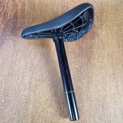 Heresy BMX Parts Black Heresy Reign II Seat and Post Combo