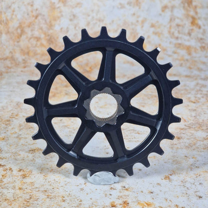 Heresy BMX Flatland 23T / Black Heresy Thorns Spline Drive Sprocket