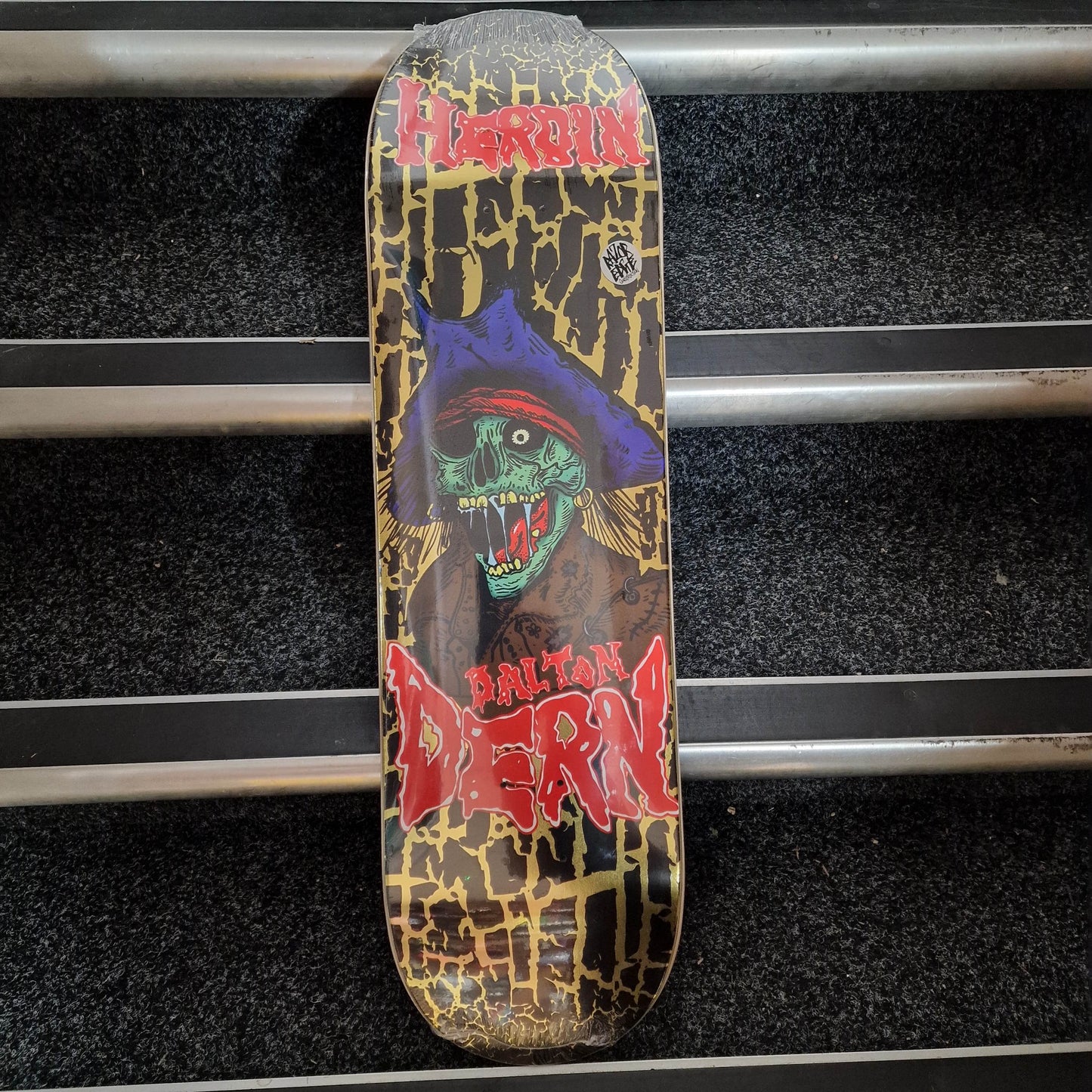 Heroin Skateboards Skateboards 8.75" Heroin Dalton Dern Pirate 8.75” Skateboard Deck