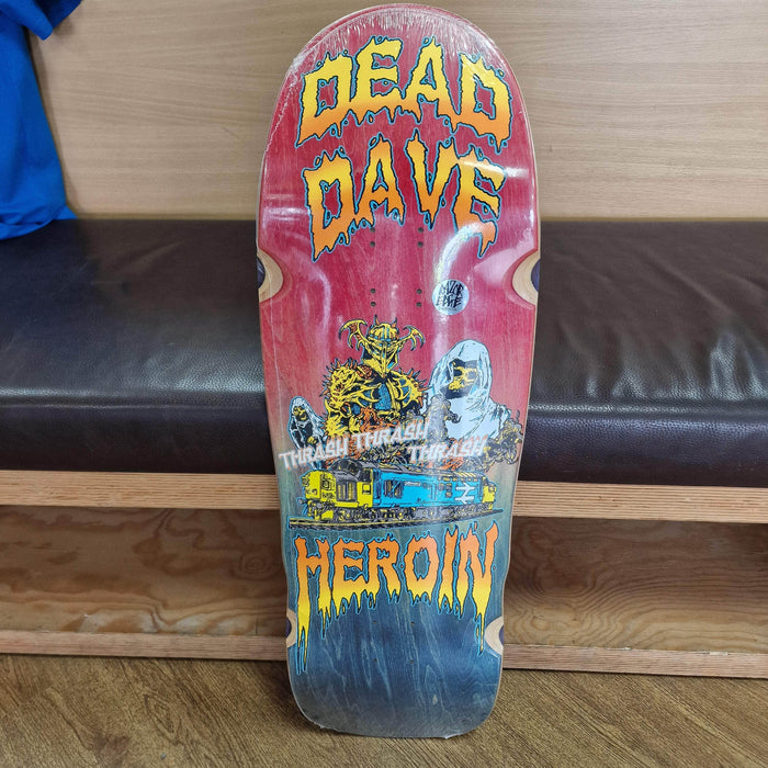 Heroin Skateboards Skateboard Decks Heroin Dead Dave Ghost Train 10.1" Skateboard Deck